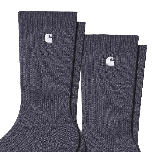 CARHARTT WIP MADISON PACK SOCKS Shady Purple White