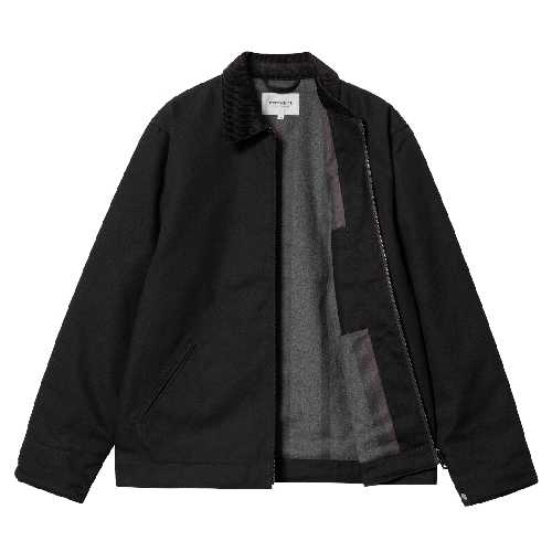 CARHARTT WIP DETROIT JACKET Black Black rigid CARHARTT WIP DETROIT JACKET Black Black rigid