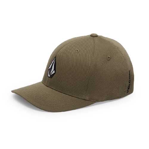 VOLCOM FULL STONE FLEXFIT HAT Earth
