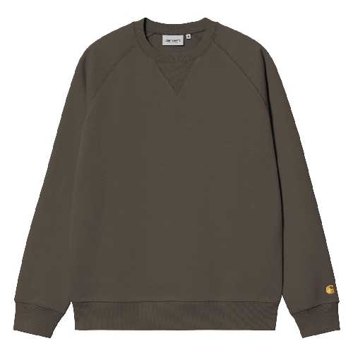 CARHARTT WIP CHASE SWEAT Shungite Gold