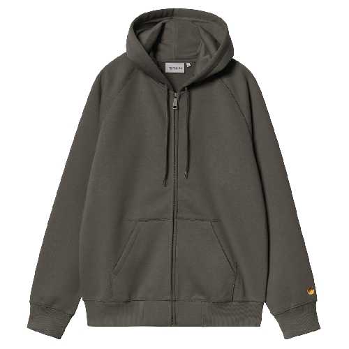 CARHARTT WIP HOODED CHASE JACKET Shungite gold