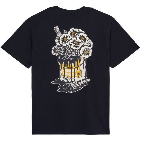 ELEMENT TIMBER FLOWER POT SS TEE Flint Black
