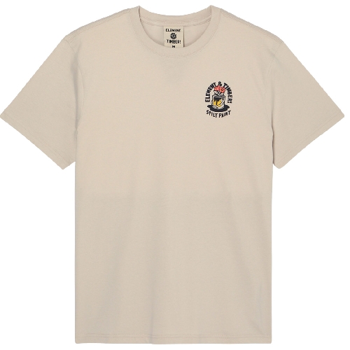 ELEMENT TIMBER FLOWER POT SS TEE oat milk