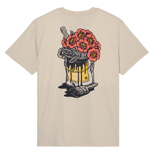 ELEMENT TIMBER FLOWER POT SS TEE oat milk