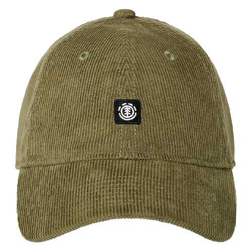ELEMENT ICON DAD CAP CORDUROY kalamata