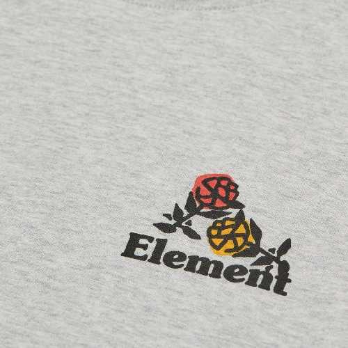 ELEMENT HANDS FULL SS YOUTH TEE mid grey heather