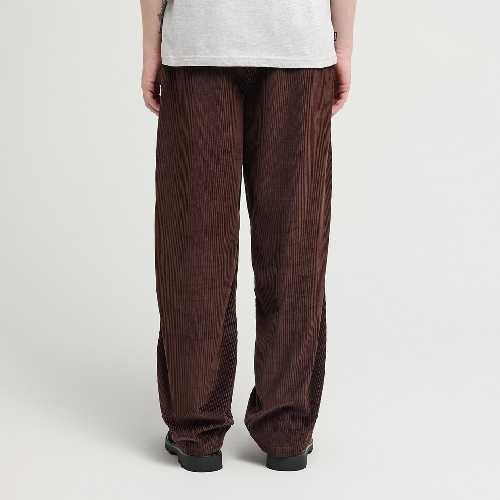 ELEMENT BIG PLEATED BI COLOR CORDUROY PANT java