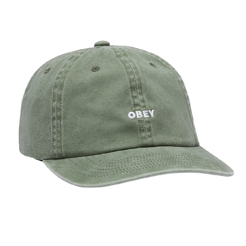 OBEY BOLD 6 PANEL STRAPBACK Pigment olive