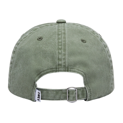 OBEY BOLD 6 PANEL STRAPBACK Pigment olive
