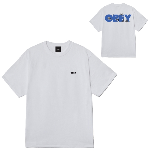 OBEY PICNIC TEE White