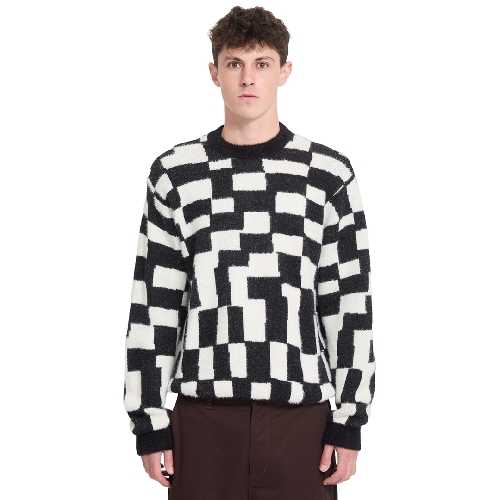 VOLCOM FA CARRAU SWTR CHECK Black