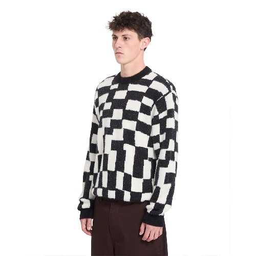 VOLCOM FA CARRAU SWTR CHECK Black