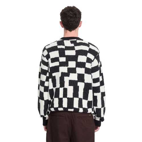 VOLCOM FA CARRAU SWTR CHECK Black