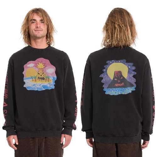 VOLCOM FA OZZY CREW Light Acid Black