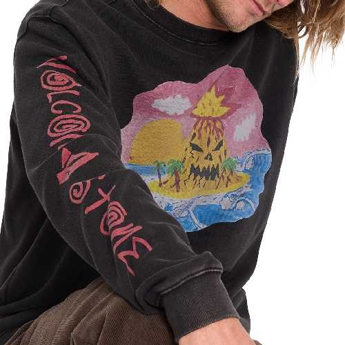 VOLCOM FA OZZY CREW Light Acid Black