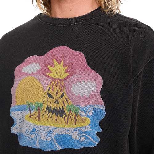 VOLCOM FA OZZY CREW Light Acid Black