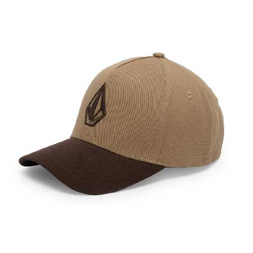VOLCOM EMBOSSED STONE ADJ HAT Cacao