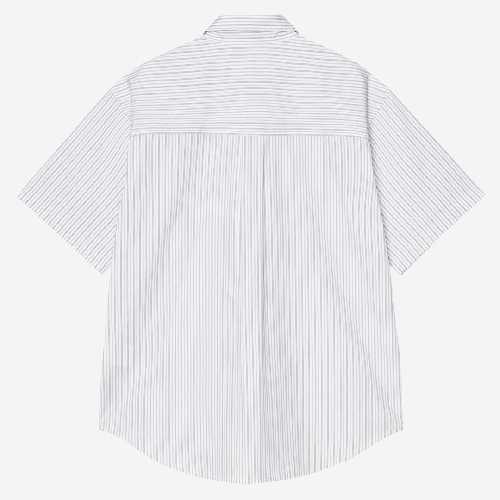 CARHARTT WIP KEENE SHIRT Keene Stripe White