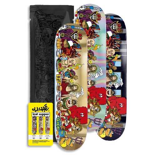 CLICHE LAST SUPPER BLIND BAG DECK 8.5 CLICHE LAST SUPPER BLIND BAG DECK 8.5