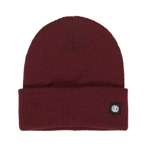 ELEMENT MID ICON BEANIE RIB zinfandel
