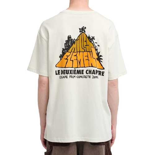 ELEMENT MXE HIT THE TOP SS TEE foggy dew
