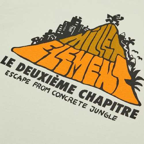 ELEMENT MXE HIT THE TOP SS TEE foggy dew