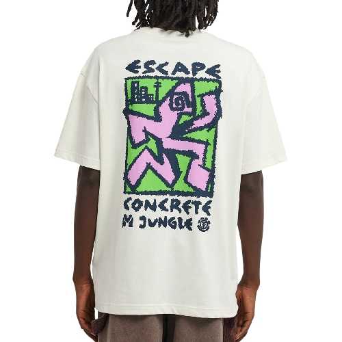ELEMENT MXE ESCAPE SS TEE foggy dew