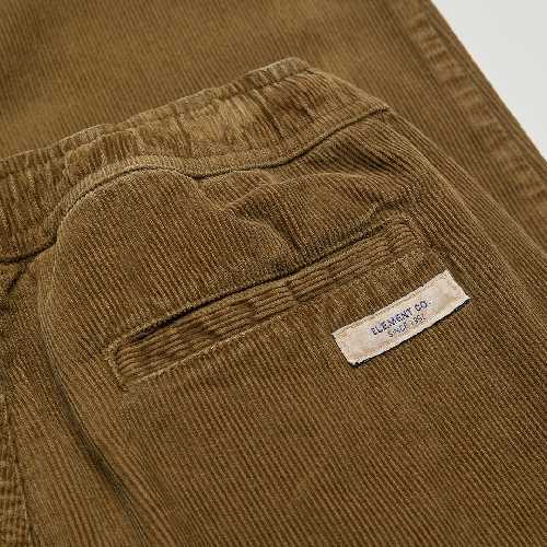 ELEMENT RELAX COMFORT CHINO CORDUROY YOUTH PANT sepia
