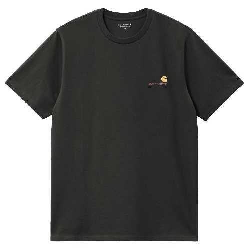 CARHARTT WIP AMERICAN SCRIPT TSHIRT Raven