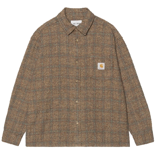 CARHARTT WIP LS BAGLEY SHIRT Bagley Check Hamilton Br