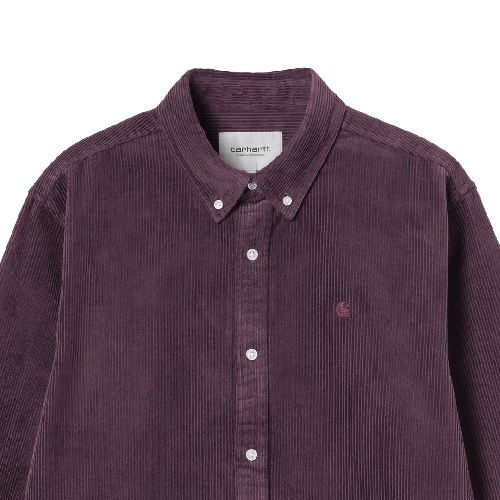 CARHARTT WIP LS MADISON CORD SHIRT Cozy Purple