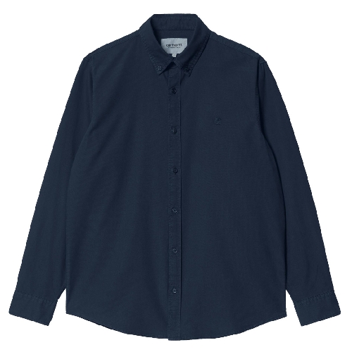 CARHARTT WIP LS BOLTON SHIRT Dark Navy