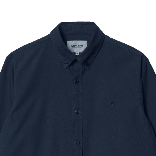 CARHARTT WIP LS BOLTON SHIRT Dark Navy