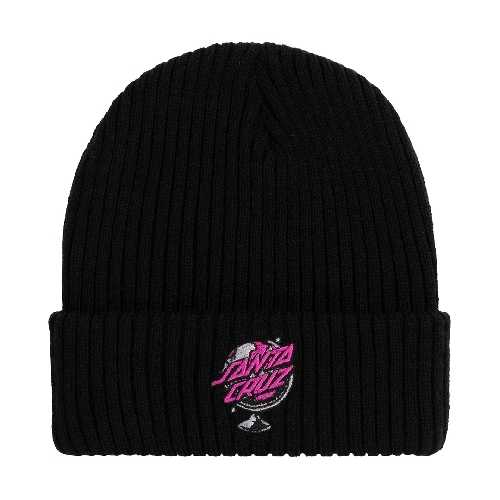 SANTA CRUZ KNIBBS CRYPTIC WORLD BEANIE Black