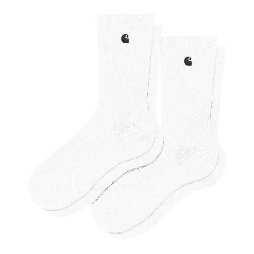CARHARTT WIP MADISON PACK SOCKS White Black White Black