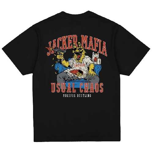 JACKER INSTINCT TEE Black
