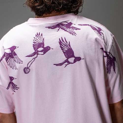 JACKER D.BIRDS COOPER TEE Pink