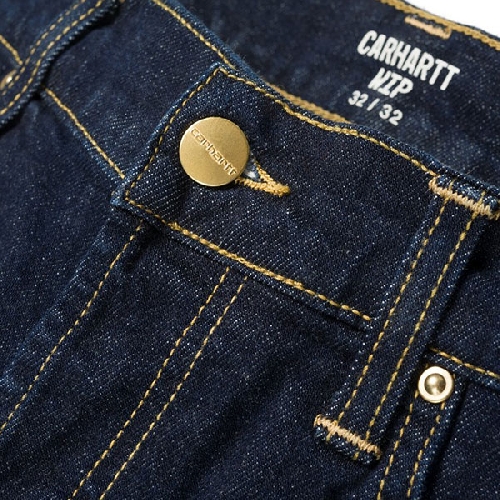 CARHARTT WIP KLONDIKE PANT Blue rinsed