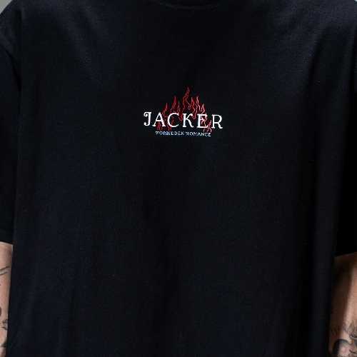 JACKER FORBIDEN ROMANCE TEE Black