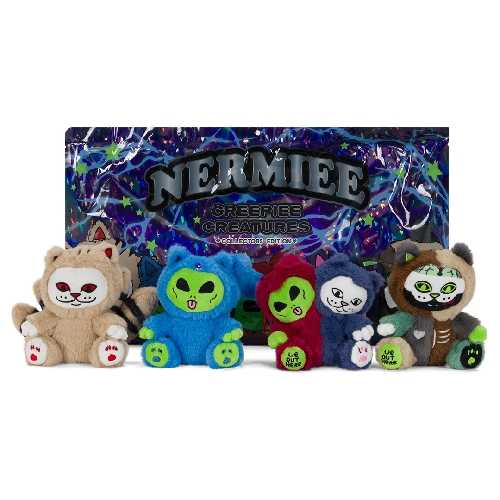 Ripndip NERMIEE CREEPIEE CREATURES 4 PACK Collectors edition