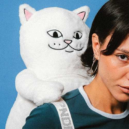 Ripndip LORD NERMAL PLUSH BACKPACK White