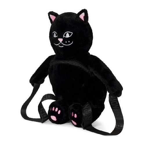 Ripndip LORD JERMAL PLUSH BACKPACK Black