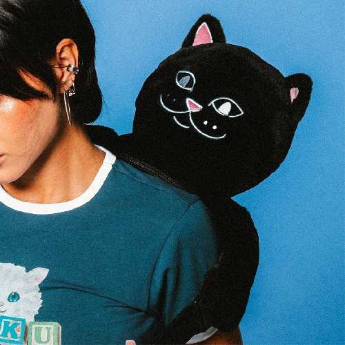 Ripndip LORD JERMAL PLUSH BACKPACK Black