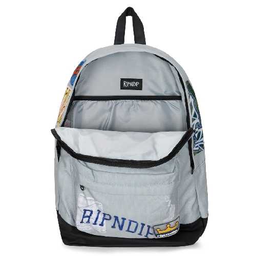 Ripndip LORD NERMAL SKYLINE VELCRO BACKPACK Multi