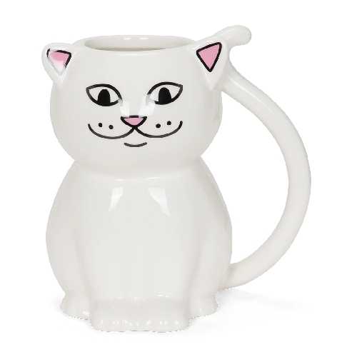 Ripndip LORD NERMAL CERAMIC MUG White