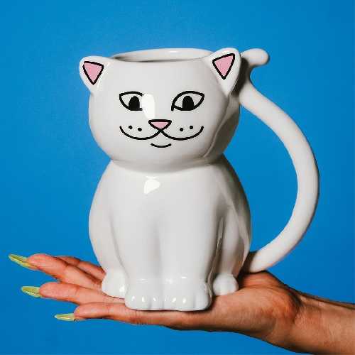 Ripndip LORD NERMAL CERAMIC MUG White