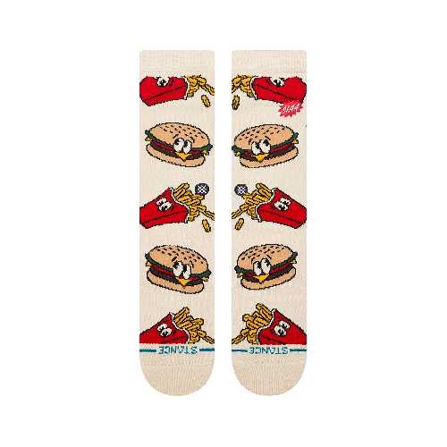 STANCE COMBO MEAL CREW SOCK Tan