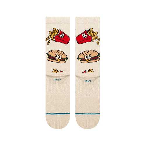 STANCE COMBO MEAL CREW SOCK Tan