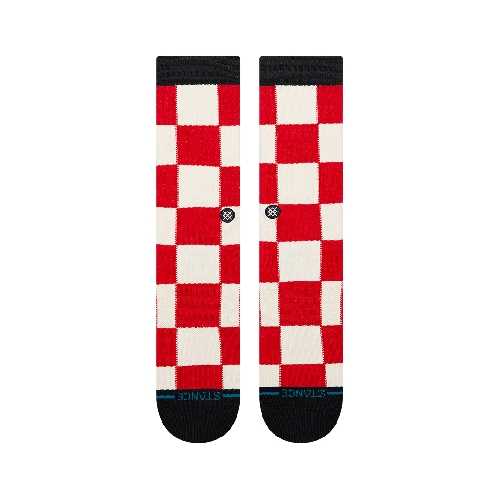 STANCE CHATURANGA CREW SOCK Red