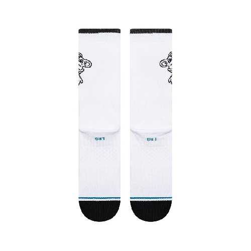 STANCE HIGH QUALITY LOW CLASS CREW SOCK White